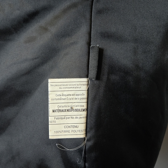 Danier Black Genuine Leather Coat M/L Tailored Button Front Longline Jacket - Picture 8 of 9